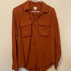 Target a new day rust colored top